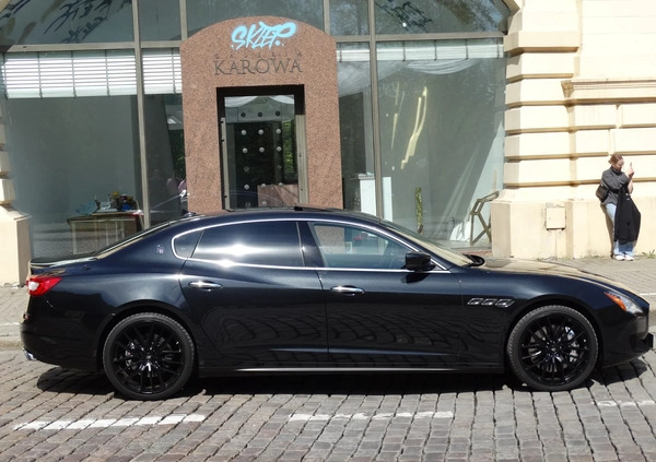 Maserati Quattroporte cena 260000 przebieg: 73000, rok produkcji 2014 z Warszawa małe 781